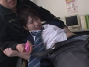 일본 여학생 타다이 마히로 - 검열되지 않음